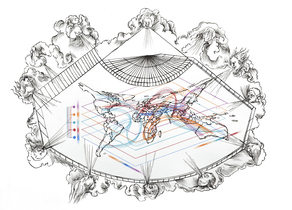 the turbine plays, frouke wiarda, illustration by stephan balleux